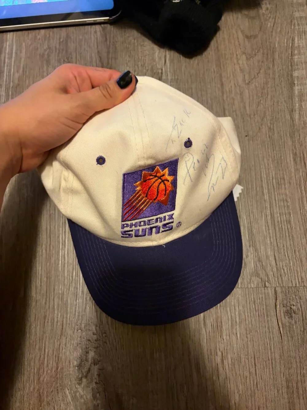 Phoenix Suns Signed Hat Barely Used